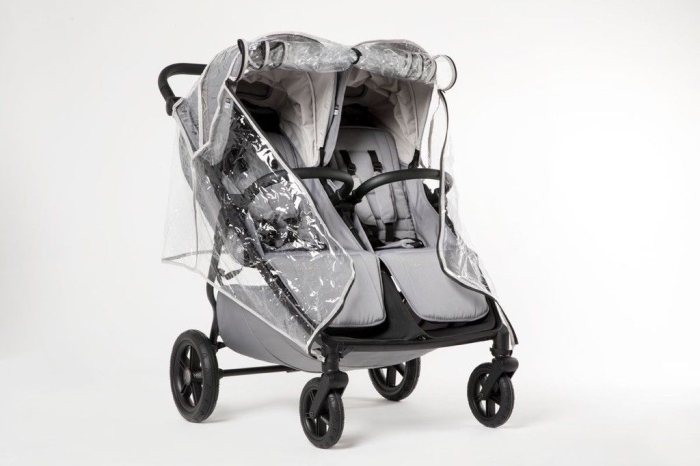 MAST Swiss Design M.Twin x Regenschutz für Zwillingswagen